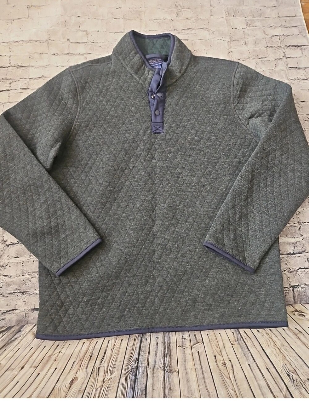 Wilkens Bros Heritage Collection Gray Pullover Sweatshirt Sweater Xl